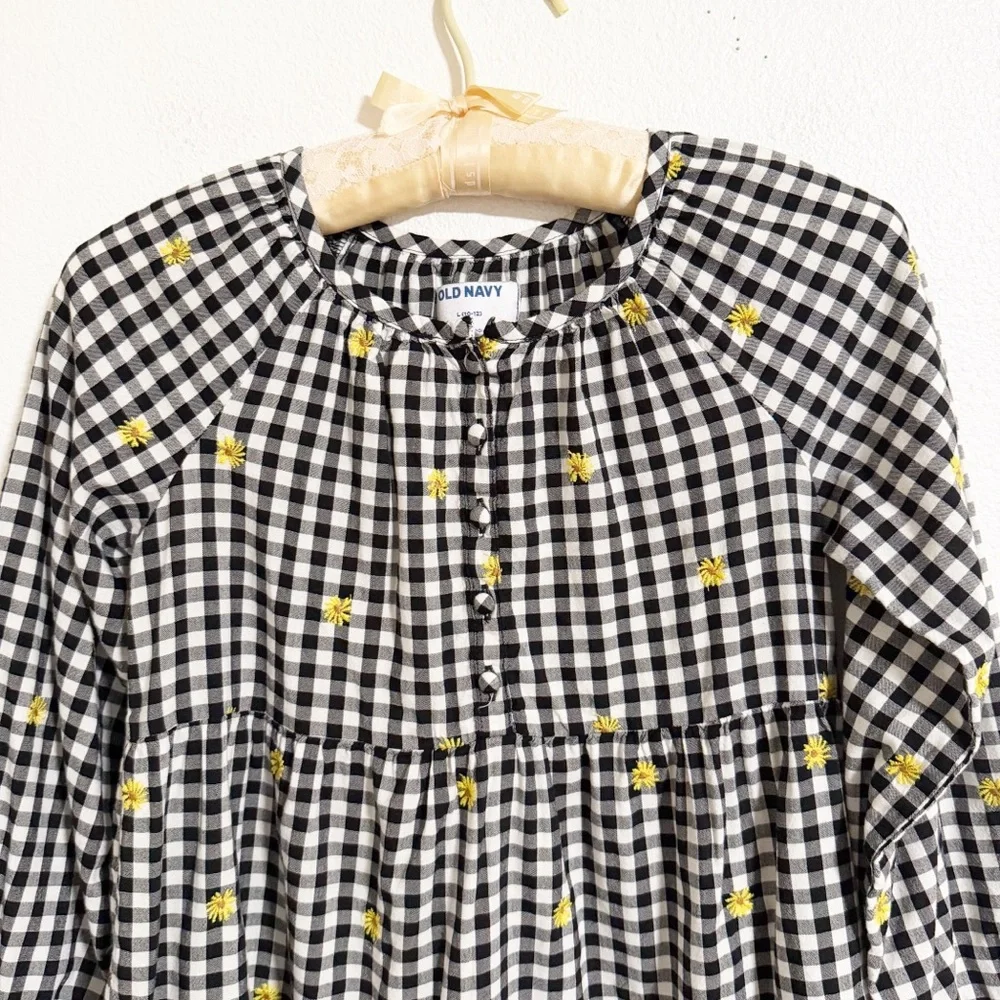 Old Navy gingham plaid